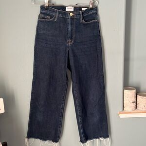 Frame Denim Ali Wide Leg Crop 27